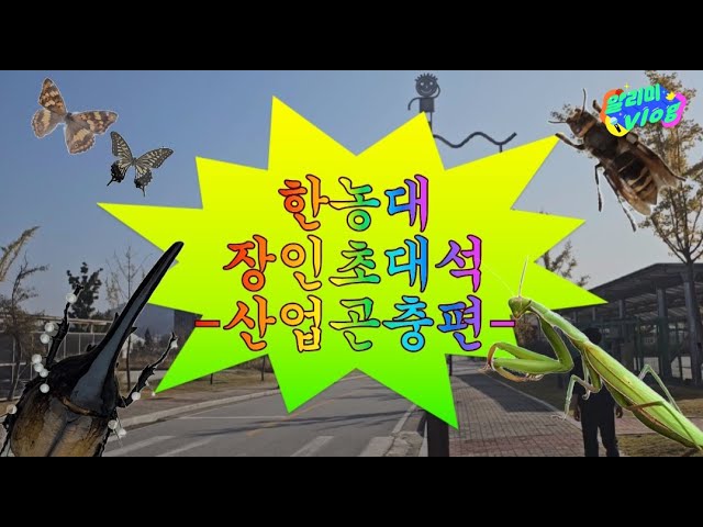 [Vlog] 한농대 장인 초대석(산업곤충편) _ 김선형 알리미편