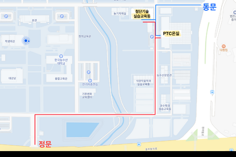 면접대기실 안내지도