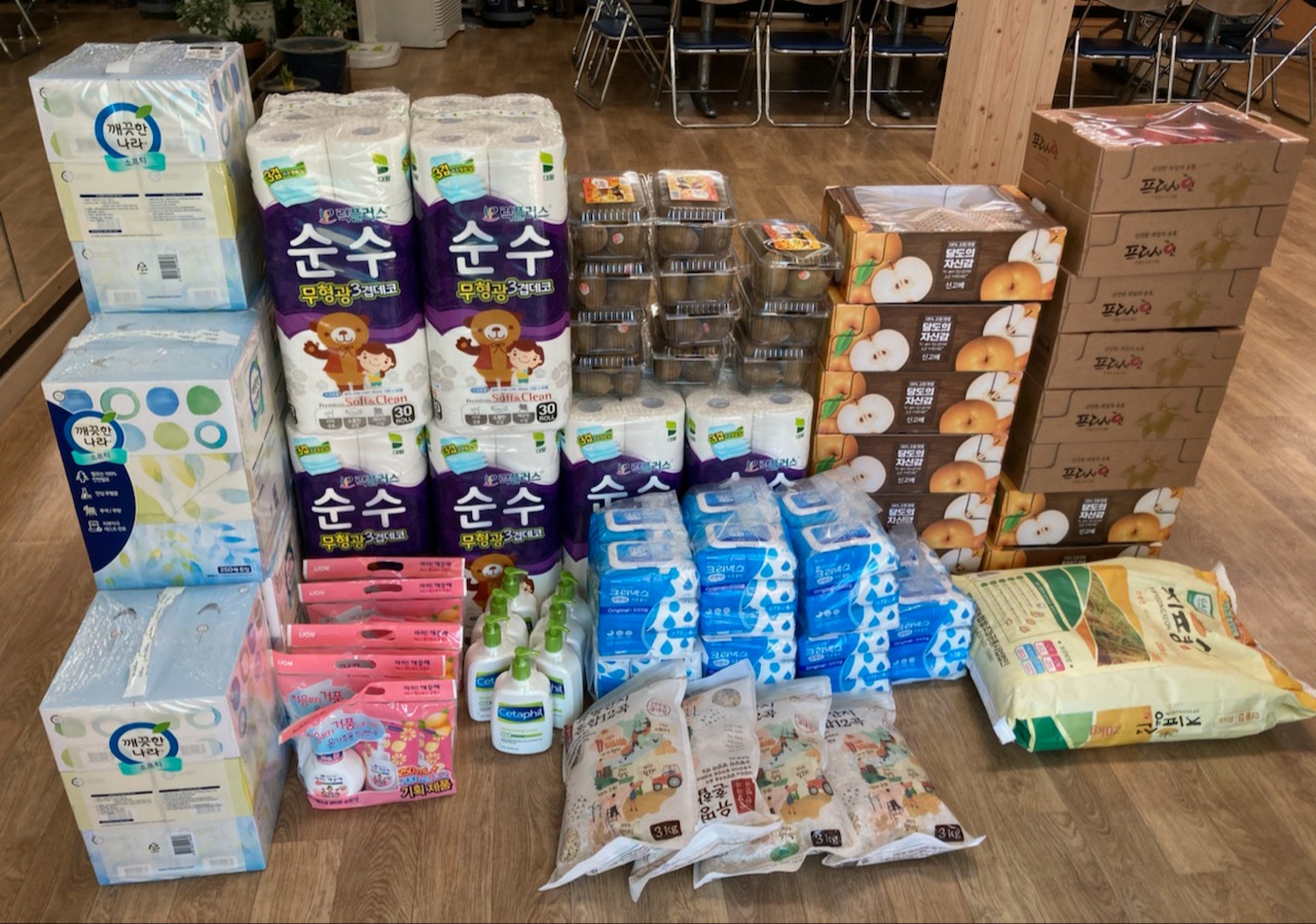 한국농수산대학, 설맞이 사회복지시설 비대면 위문(2)