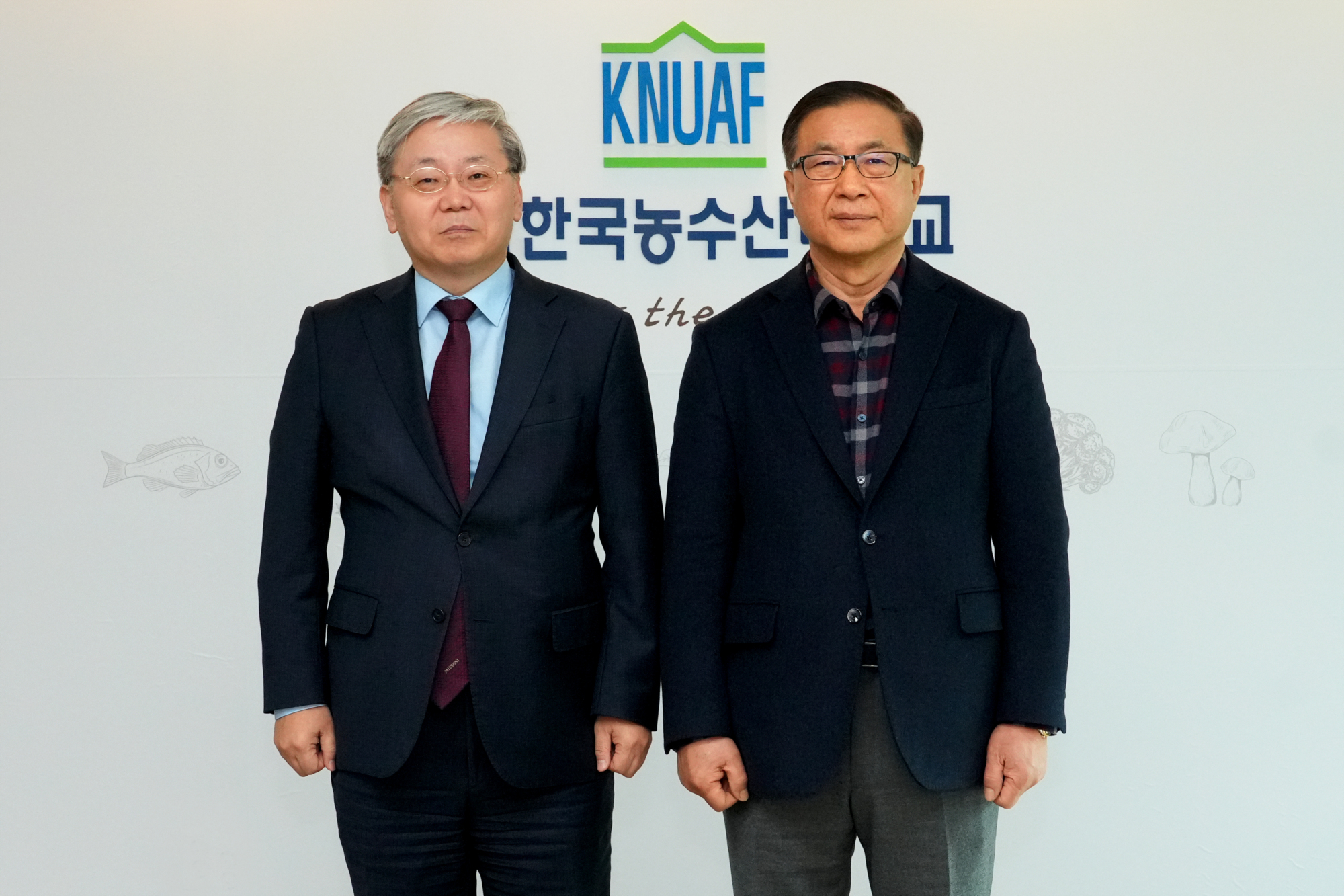 연암대학교 육근열 총장, 대학 방문